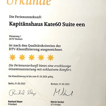 Kapitaenshaus Kate60 Holiday home
