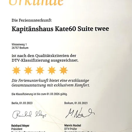 Kapitaenshaus Kate60 * Borkum